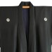 KIMONO HOMME FORMEL NOIR EN SOIE 007-9 (M)